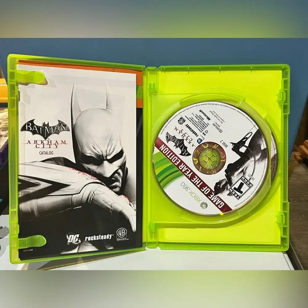 Batman: Arkham City Game of the Year Microsoft Xbox 360 Complete Tested